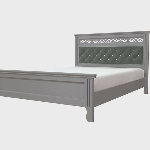 Кровать «Олимп», антрацит